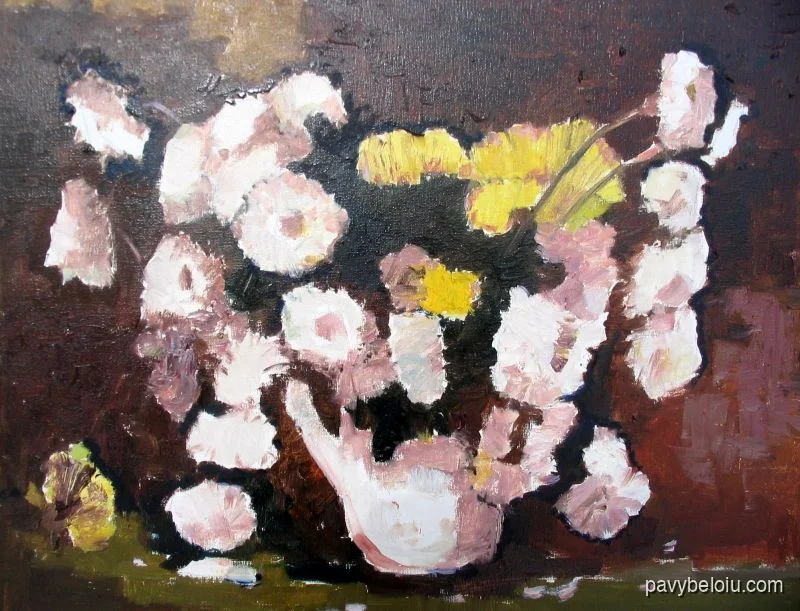 flowers with vase