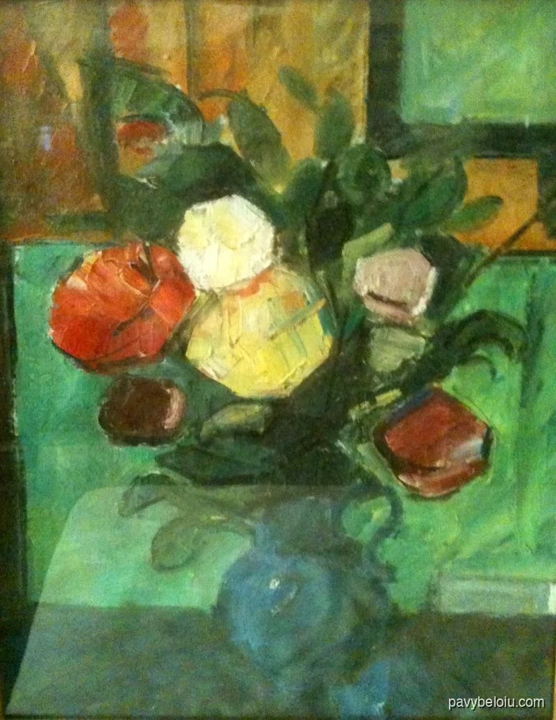 flowers on the table